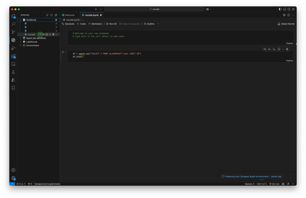 Open Notebook Folder
